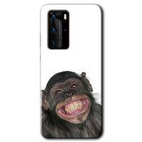 Potkal Hediye Fabrikası Huawei P40 Pro HD Baskılı Kılıf + 9D Tam Ekran Koruyucu - Şıpsevdi Aşk