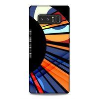 Samsung Galaxy Note 8 Uyumlu Kılıf Insomnia (3) Kapak Siyah Turuncu