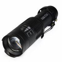 Km 87 Polis Tipi Zoomlu Şarjlı Metal Dağ Kamp Cep Feneri