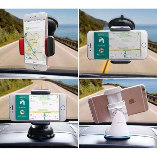 Araç İçi Torpido ve Cam Vakumlu Kısa Boy Telefon Tutucu