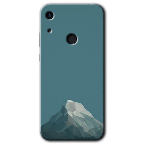 Huawei Y6s 2019 Kılıf Kapak - Alone Mountain +Hayalet Ekran Yandan Gözükmez