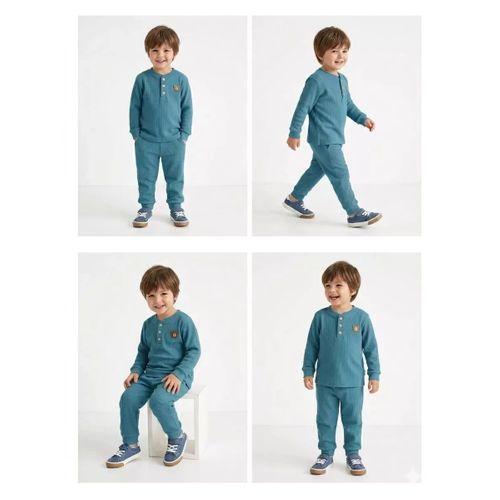 2-5 Yaş Armalı Fitilli Penye Çocuk Takımı