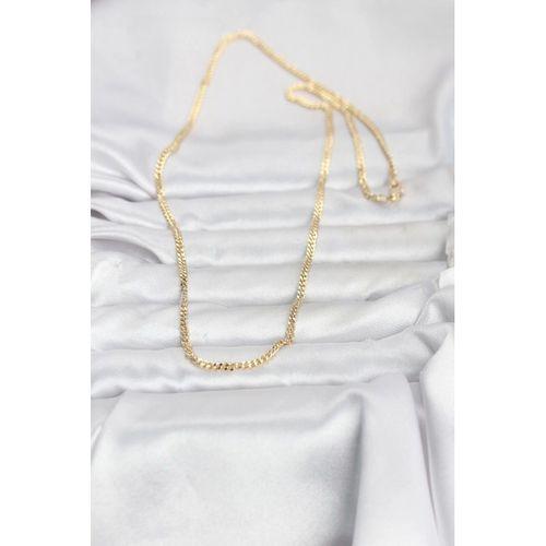CM 14K Gold Renk 60 cm Zincir Kadın Kolye