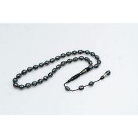 Oltu Taşı ve Mine İşlemeli Tespih