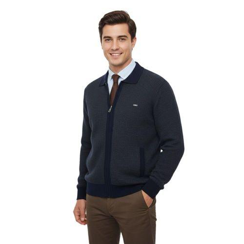 Erkek Polo Yaka Astarlı Triko Mont Fermuarlı 5208P BGL-ST05019