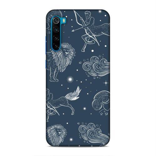 Xiaomi Redmi Note 8T Kılıf Astroloji Burc Haritasi Arka Kapak Silikon Koruma Full Koruyucu