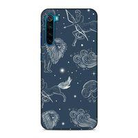 Xiaomi Redmi Note 8T Kılıf Astroloji Burc Haritasi Arka Kapak Silikon Koruma Full Koruyucu