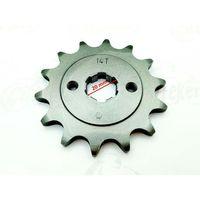 HONDA XL 200 - HERO KARİZMA ÖN DİŞLİ 520-14T İÇ 20 mm 6 TIRNAKLI