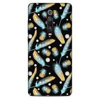 Xiaomi Mi 9T Kılıf Desenli Özel Seri Tüyler (26) Tpu Silikon Kılıf