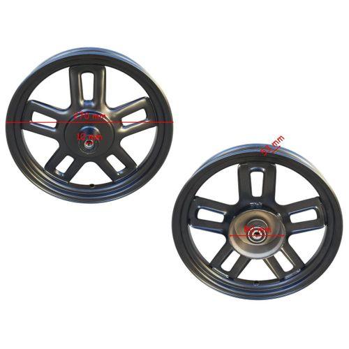 SEVGENT E-Bis Ön Jant Siyah 5 Kollu 14-2.50