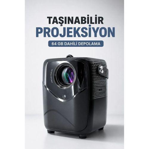 Taşınabilir Projeksiyon 64 Gb Dahili Depolama