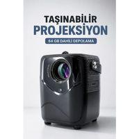 Taşınabilir Projeksiyon 64 Gb Dahili Depolama