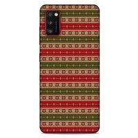 Lopard Samsung Galaxy A41 Uyumlu Kılıf Kazak (28) Arka Kapak