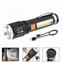 Gold Orion Km-102 4 Modlu Tip-c Şarjlı Zoomlu Taktikal El Feneri