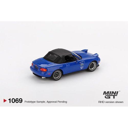 Mini GT Mazda Miata MX-5 (NA) Tuned Version Dark Blue 1069