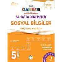 5. Sınıf Sosyal Bilgiler Classmate 36 Hafta Denemeleri Okyanus Yayınları