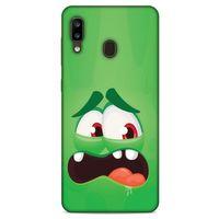 Emojix (85) Samsung Galaxy A20 Kılıf Silikon Kapak Desenli