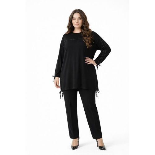 Kadın Taşlı Tunik Pantolon Takım  BGL-ST05429