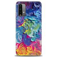 Xiaomi Redmi 9T Kılıf HD Baskılı Kılıf - Colors + Tam Ekran Koruyucu