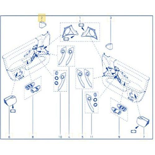 Orjinal Sol Ayna İç Bakaliti Laguna Iı 8200000087