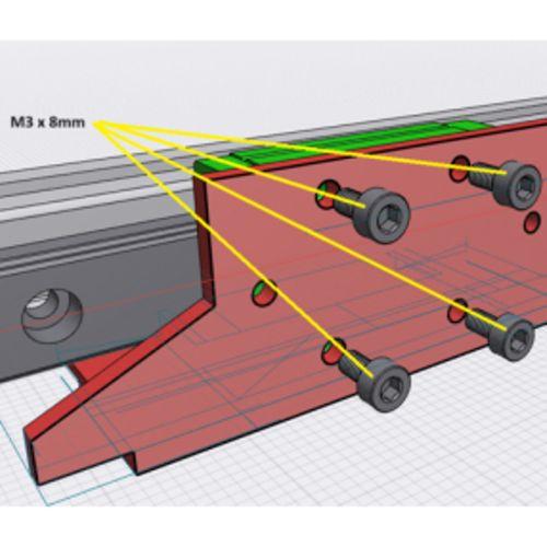 Sprite için Lineer Ray ve Hızlı Alet Değişim Sistemi (Bu ürün Sadece Plastik parçadır - Almadan Önce Soru Sorabilirsiniz)