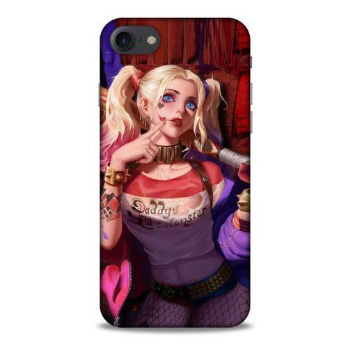 Apple Iphone 7 Uyumlu Kılıf Harley Quinn (21) Koruyucu Kapak Kırmızı