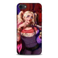 Apple Iphone 7 Uyumlu Kılıf Harley Quinn (21) Koruyucu Kapak Kırmızı