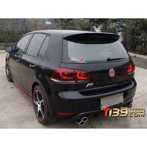 Volkswagen Golf Uyumlu 6 Spoiler (Fiber)