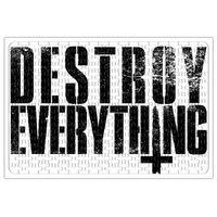 Destroy Everythıng Rammstein Puzzle 240 Parça Yapboz