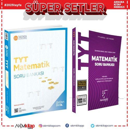 TYT Matematik Soru Bankası Seti 2 Kitap Set