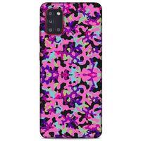 Samsung Galaxy A31 Uyumlu Kılıf Pembe Delisi (34) Slim Armor Kılıf Kamuflaj