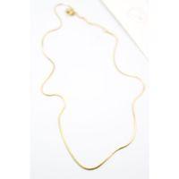 Yılan Zincir Kolye - 46cm - Altın