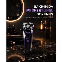 Profesyonel Tıraş Makinesi Ayarlanabilir Başlıklı Kablosuz