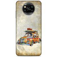 Retro (36) Desen Glitter Kılıf Renkli Xiaomi Redmi Poco X3 Kılıf