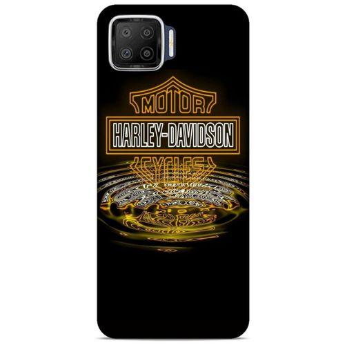 Oppo A73 Uyumlu Kılıf Motorsiklet (35) Fit Design Kılıf Harley Davidson