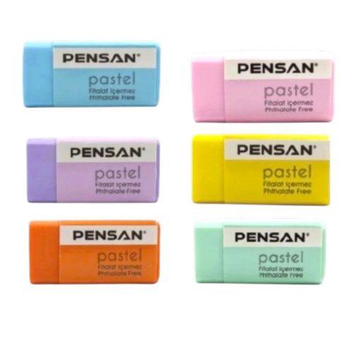 PENSAN PSS-24P PASTEL SİLGİSİ ( 6 Adet / Renk)
