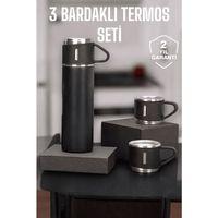 500 ml Kapasiteli Taşınabilir Basınçlı Termos Seti Günlük Kullanım için İdeal