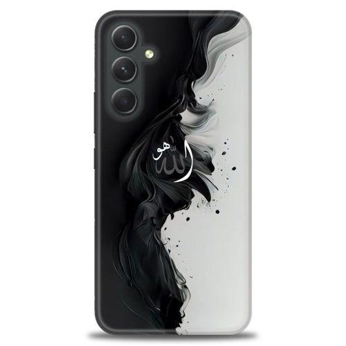Samsung Galaxy A54 Kılıf HD Baskılı Kılıf - Siyah ve Beyaz + Tam Ekran Koruyucu