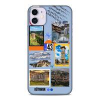 Lopard Apple Iphone 11 Uyumlu Kılıf Şehirli ※ (43) Kütahya Thin Fit Kılıf