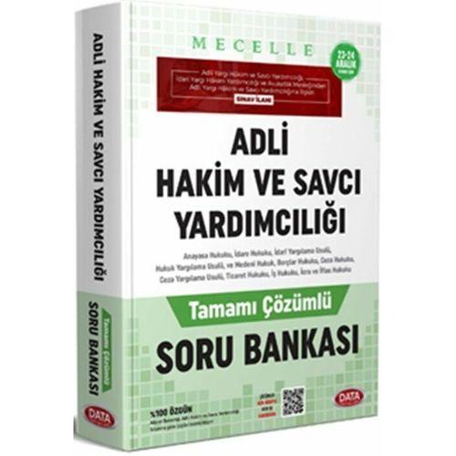 Mecelle Adli Hakim Yardımcılığı Çözümlü Soru Bankası Data Yayınları
