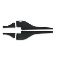 DACIA DUSTER 2018 Set 4 Parça Kapı Kaplama 9203 Siyah Mat Asa Kum Desen Yarasa