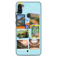 Lopard Samsung Galaxy M11 Uyumlu Kılıf Şehirli ※ (30) Hakkari Silicone Case
