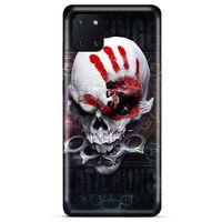 Huawei Y5P Uyumlu Kılıf Motorsiklet (27) Tasarımlı Kılıf Kurukafa