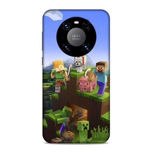 Lopard Huawei Mate 40 Pro Uyumlu Kılıf PiXel (29) Arka Koruma Kılıfı Tüm Karakterler