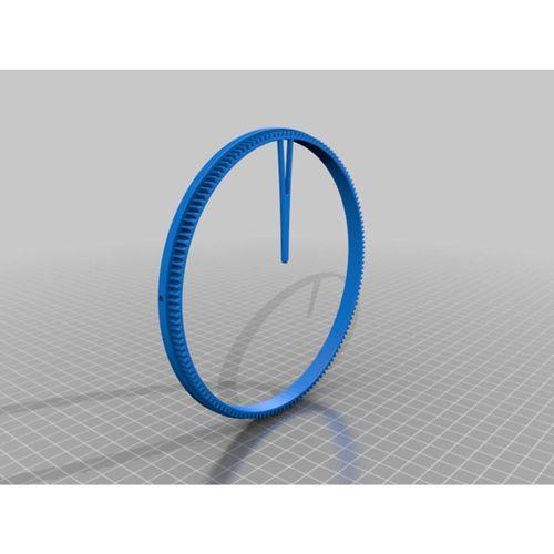 3D Baskılı Holo Saat Remix ESP32 ile 3D Baskı (Bu ürün Sadece Plastik parçadır - Almadan Önce Soru Sorabilirsiniz)