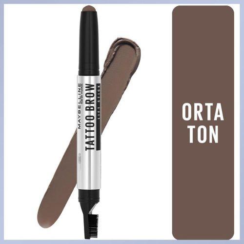 Maybelline New York Tattoo Brow Lift Kaş Kalemi- 03 Medium Brown (Orta Ton)