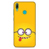 Emojix (86) Huawei Y7 2019 Kılıf Silikon Kapak Desenli