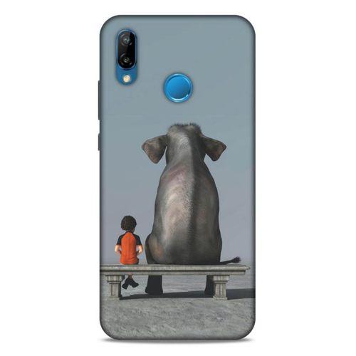 Lopard Huawei P20 Lite Uyumlu Kılıf Manipülasyon ☻ (38) Neo Hybrid Kılıf Desenli