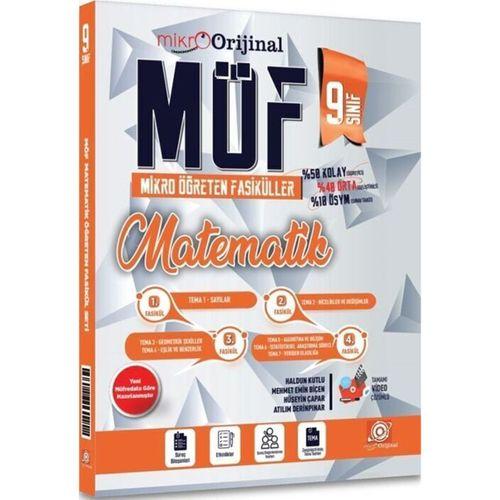 9. Sınıf Matematik MÖF Mikro Öğreten Fasiküller Orijinal Mikro