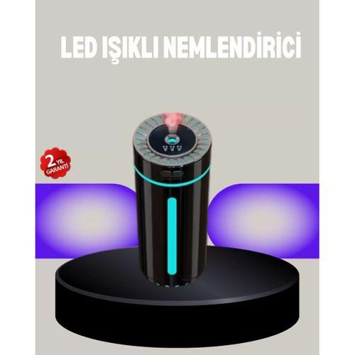 Aromaterapi Özellikli Ultrasonik Hava Nemlendirici Led Atmosfer Işığı